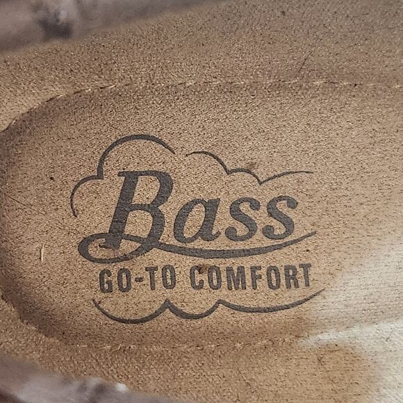 NWOT Bass Brown Faux Vegan Leather Blair Go to Comfort Slip on Shoes Women 8.5 - Picture 2 of 8